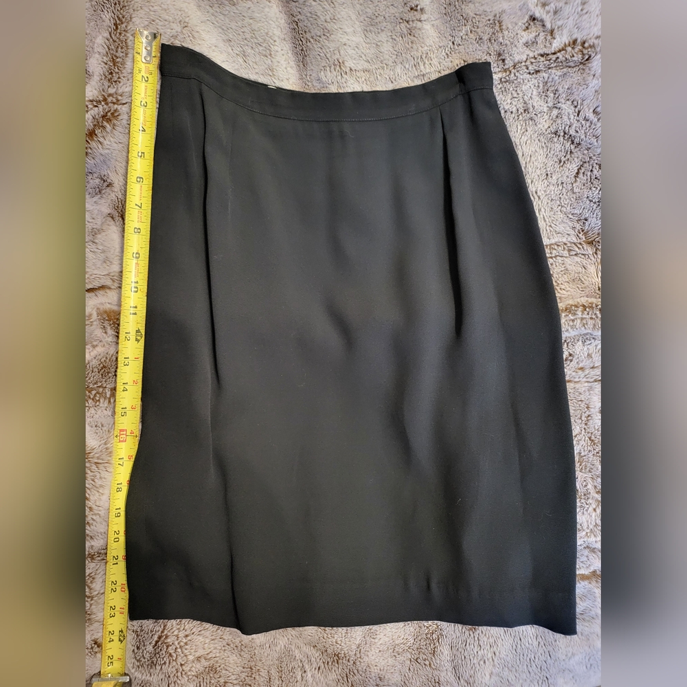 Giorgio Armani, size 12 black pencil skirt
